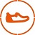 Sapato Fechado laranja 50x50 1