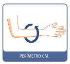 TP 6500 Ortotese imobilizadora para antebraco ponto de medicao