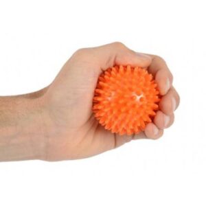 Bola de reabilitação com picos - Laranja - 6 cm