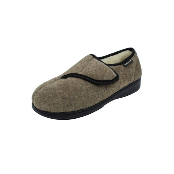 WW82TC24 Sapato textil adaptavel Winterwool Pinheiro Castanho claro 2 1200x1200 1