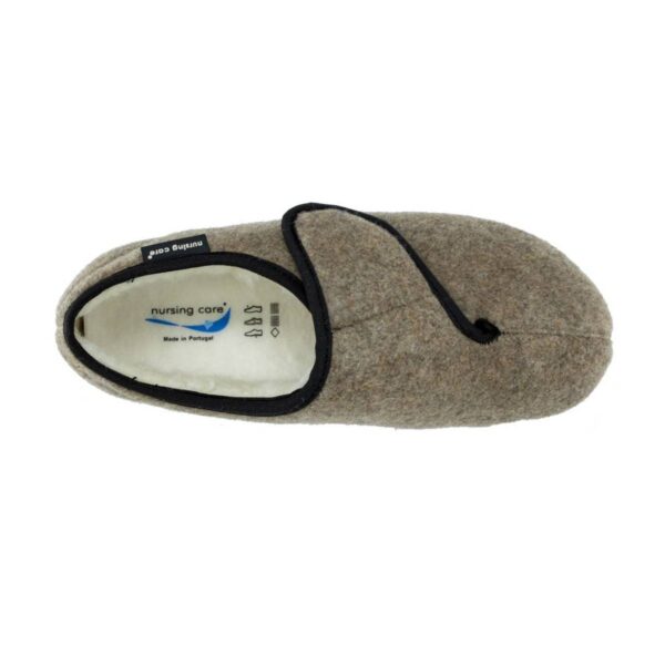 WW82TC24 Sapato textil adaptavel Winterwool Pinheiro Castanho claro 3 1200x1200 1