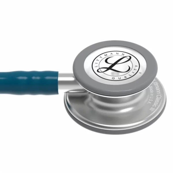 5623   Estetoscópio Littmann Classic III   Azul Caribe   7